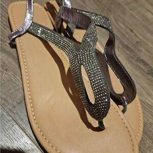Elegant Silver Sandals